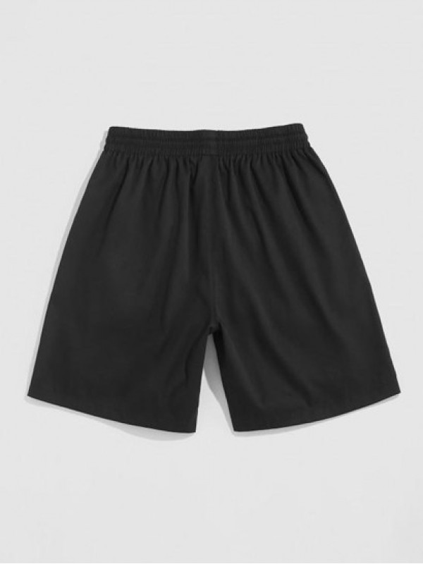 Smile Graphic Zip Cargo Shorts Smile Graphic Zip Cargo Shorts