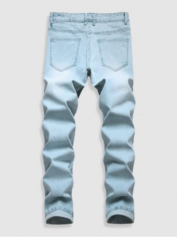 Ripped Rose Embroidered Skinny Jeans Ripped Rose Embroidered Skinny Jeans