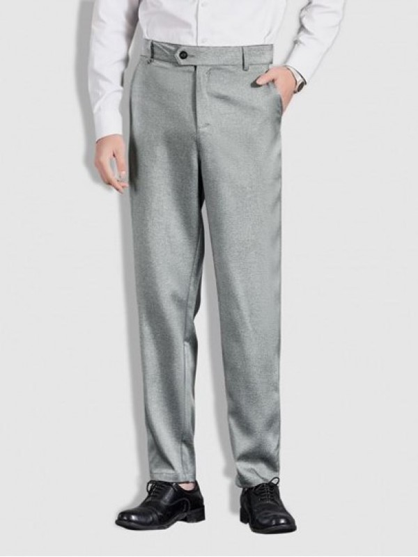 Pockets Tapered Dress Pants Pockets Tapered Dress Pants