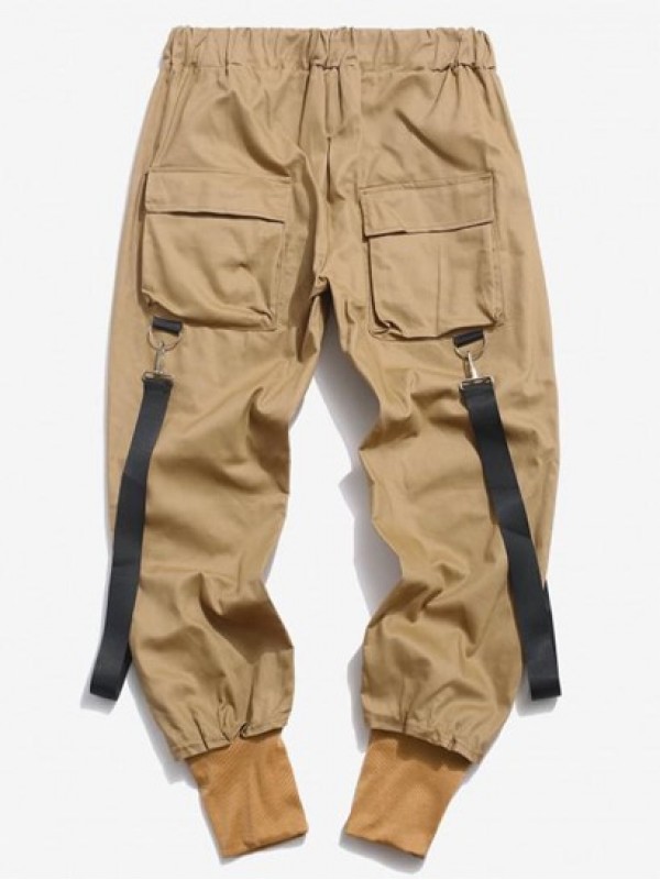 Multi Pockets Casual Cargo Techwear Pants Multi Pockets Casual Cargo Techwear Pants