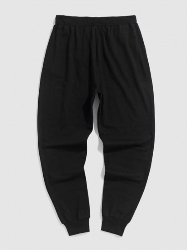 Letter Rabbit Graphic Pattern Sports Sweatpants Letter Rabbit Graphic Pattern Sports Sweatpants