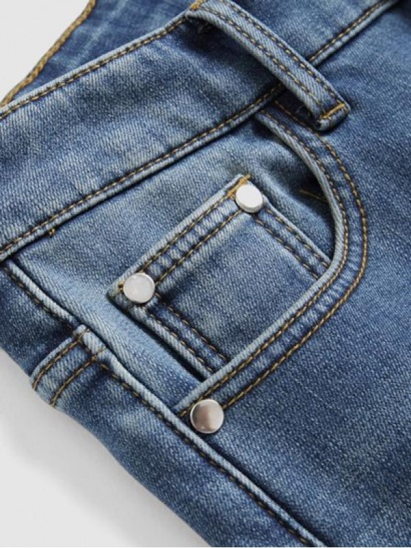 Faux Fur Lined Scratch Warm Jeans Faux Fur Lined Scratch Warm Jeans