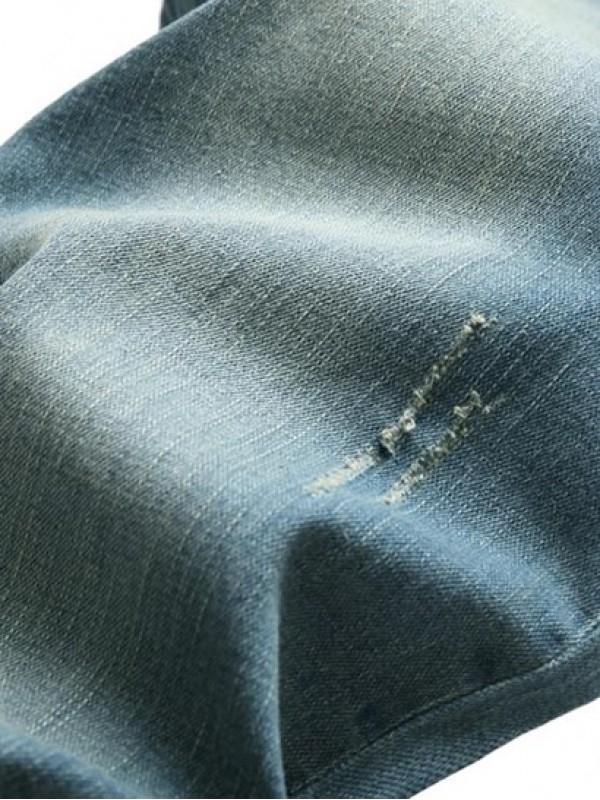 Retro Ripped Zipper Button Jeans Retro Ripped Zipper Button Jeans