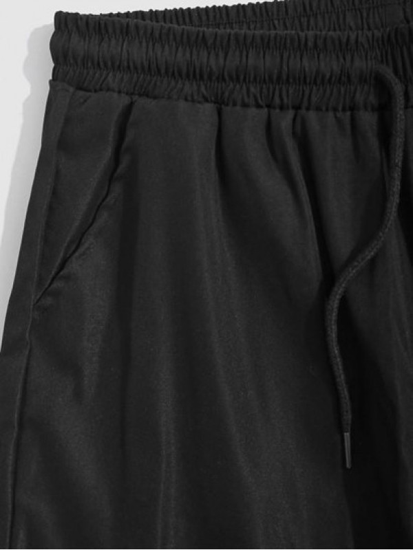 Multi-pocket Drawstring Leg Cargo Pants Multi-pocket Drawstring Leg Cargo Pants