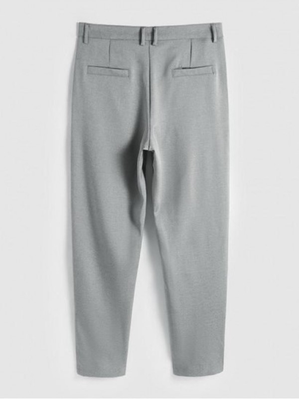 Pockets Tapered Dress Pants Pockets Tapered Dress Pants