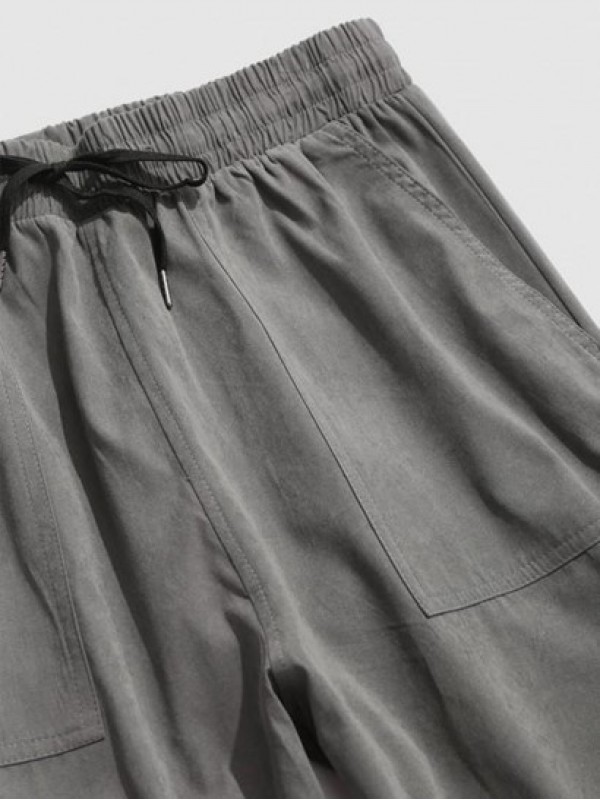 Letter Print Wide Leg Beam Feet Cargo Pants Letter Print Wide Leg Beam Feet Cargo Pants