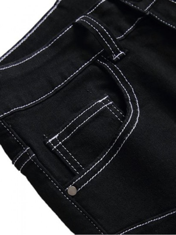 Stitching Ripped Jeans Stitching Ripped Jeans