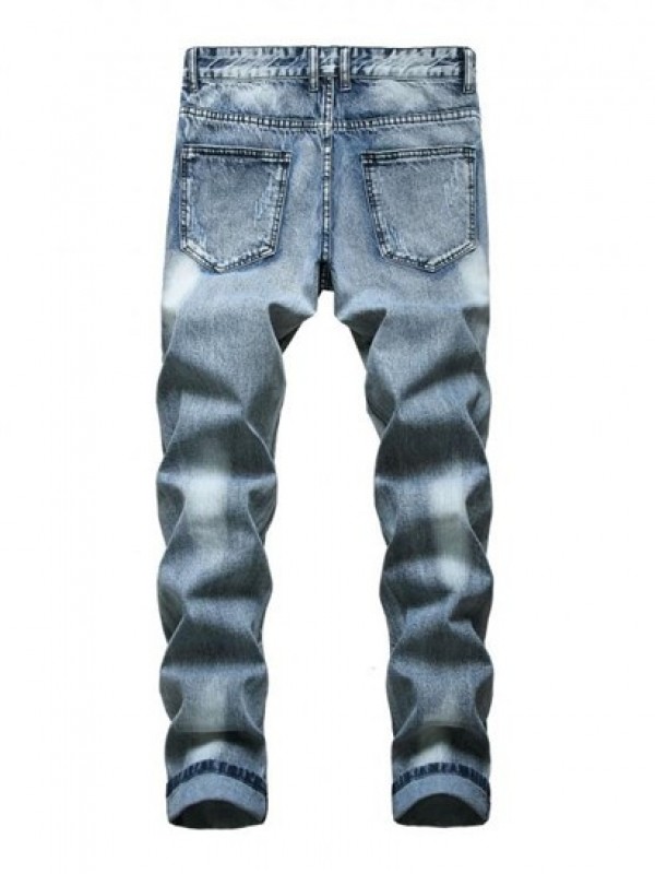 Ripped Zip Fly Jeans Ripped Zip Fly Jeans