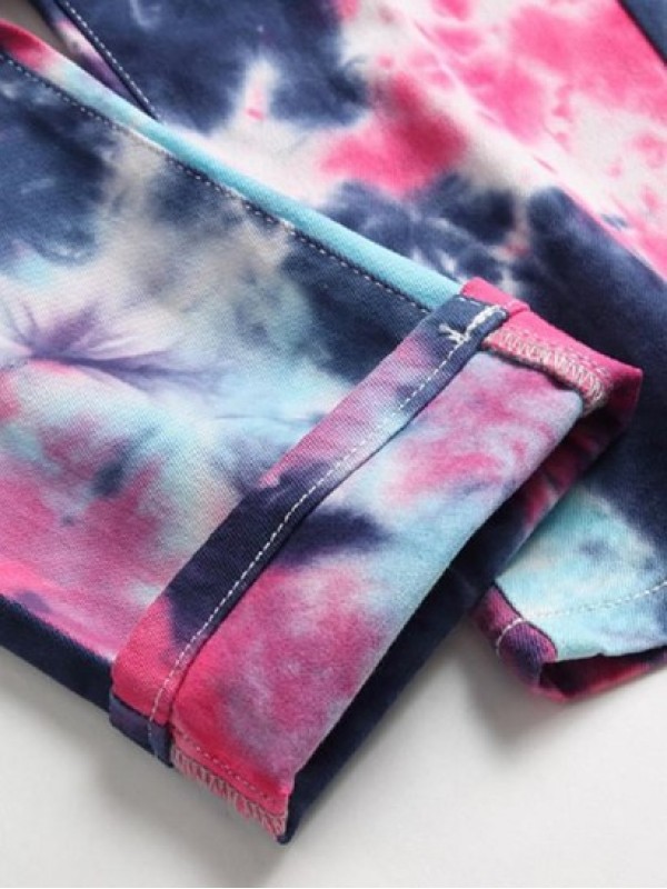 Tie Dye Straight Jeans Tie Dye Straight Jeans
