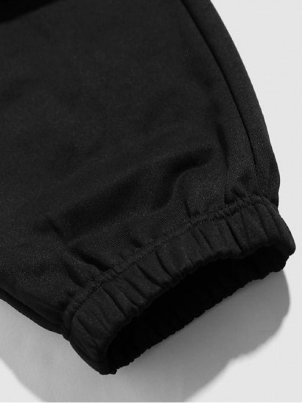Smile Face Embroidery Sports Jogger Sweatpants Smile Face Embroidery Sports Jogger Sweatpants