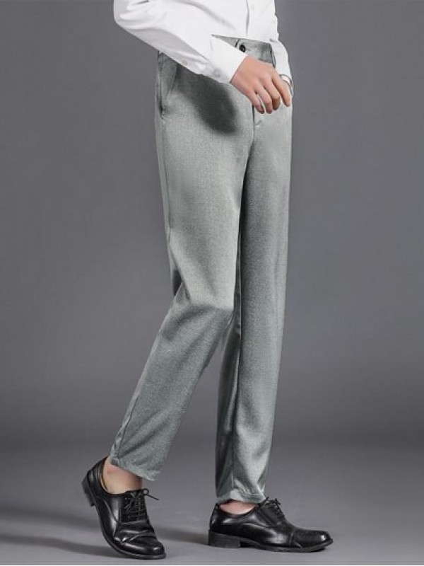 Pockets Tapered Dress Pants Pockets Tapered Dress Pants