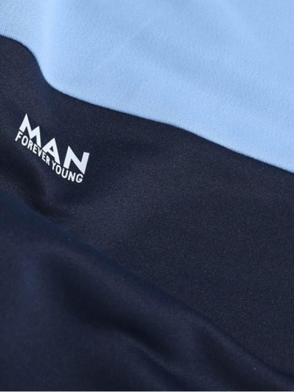 Letter Printed Colorblock Sports Sweat Pants Letter Printed Colorblock Sports Sweat Pants