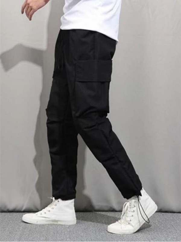 Toggle Drawstring Ruched Cargo Pants Toggle Drawstring Ruched Cargo Pants
